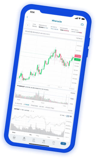 Live portfolio dashboard of the Comptallary crypto trading app